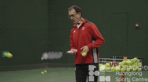 黄龙学员还有这种福利：西班牙马德里网球协会主席指导打球！(图4)