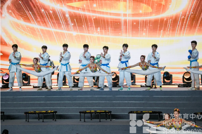 浙江省第五届体育大会正式开幕(图3)