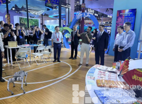 中国体育“两博会”启幕，从“浙BA”到体育周，浙江馆的硬核科技+潮流消费双爆表(图8)