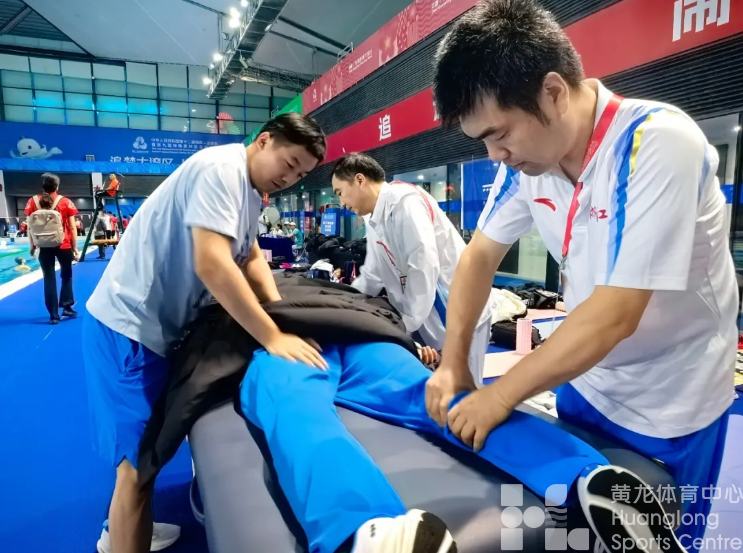 冠军背后的科医力量,全运金牌“守护链”揭秘(图2) 冠军背后的科医力量,全运金牌“守护链”揭秘(图2)