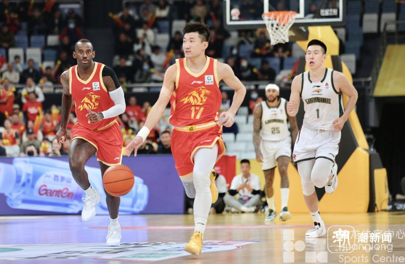 潮新闻——有借有还只用四轮比赛，浙江广厦男篮主场大胜辽宁男篮(图2)