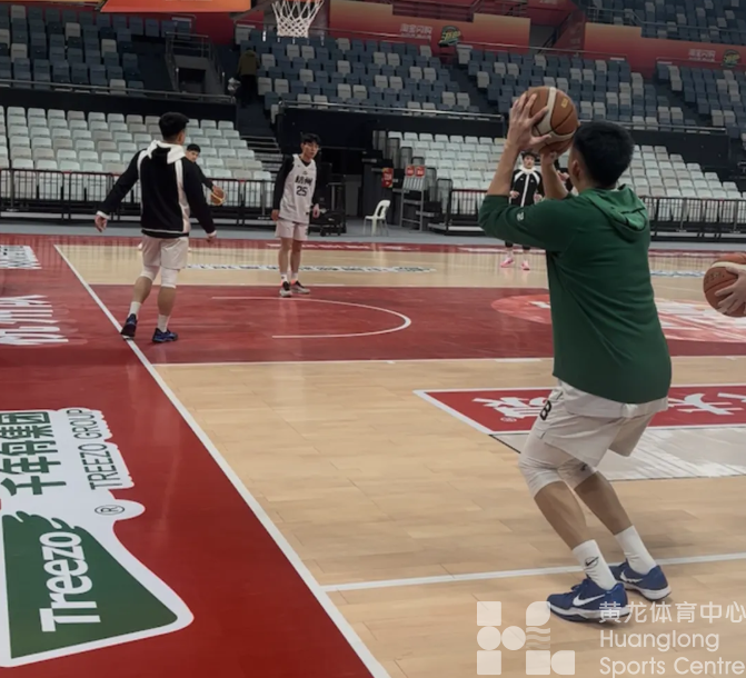 潮新闻——浙BA总决赛G3大战今晚举行！赛前踩场：杭州队低调，丽水队松弛(图2)